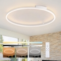 Brilagi - PORTOFINO hämardatav LED-laelamp LED/85W/230V 3000-6000K läbimõõt 120 cm valge + kaugjuhtimispult