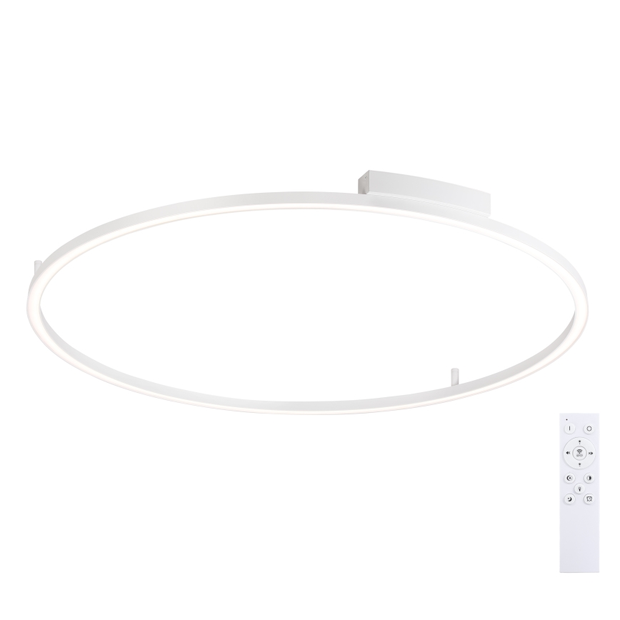 Brilagi - PORTOFINO hämardatav LED-laelamp LED/85W/230V 3000-6000K läbimõõt 120 cm valge + kaugjuhtimispult