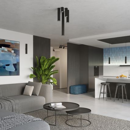 Brilagi - Punktvalgusti CRESTO 1xGU10/10W/230V 30 cm must