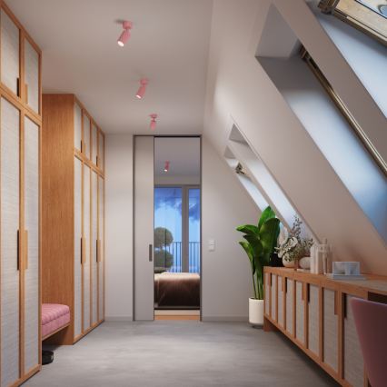 Brilagi - punktvalgusti CRESTO 1xGU10/10W/230V roosa