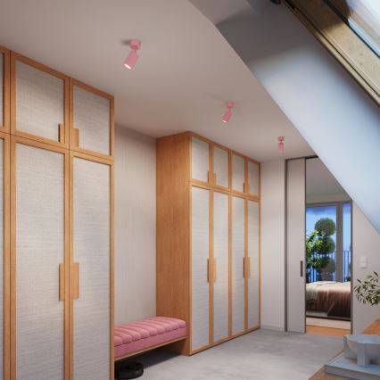 Brilagi - punktvalgusti CRESTO 1xGU10/10W/230V roosa