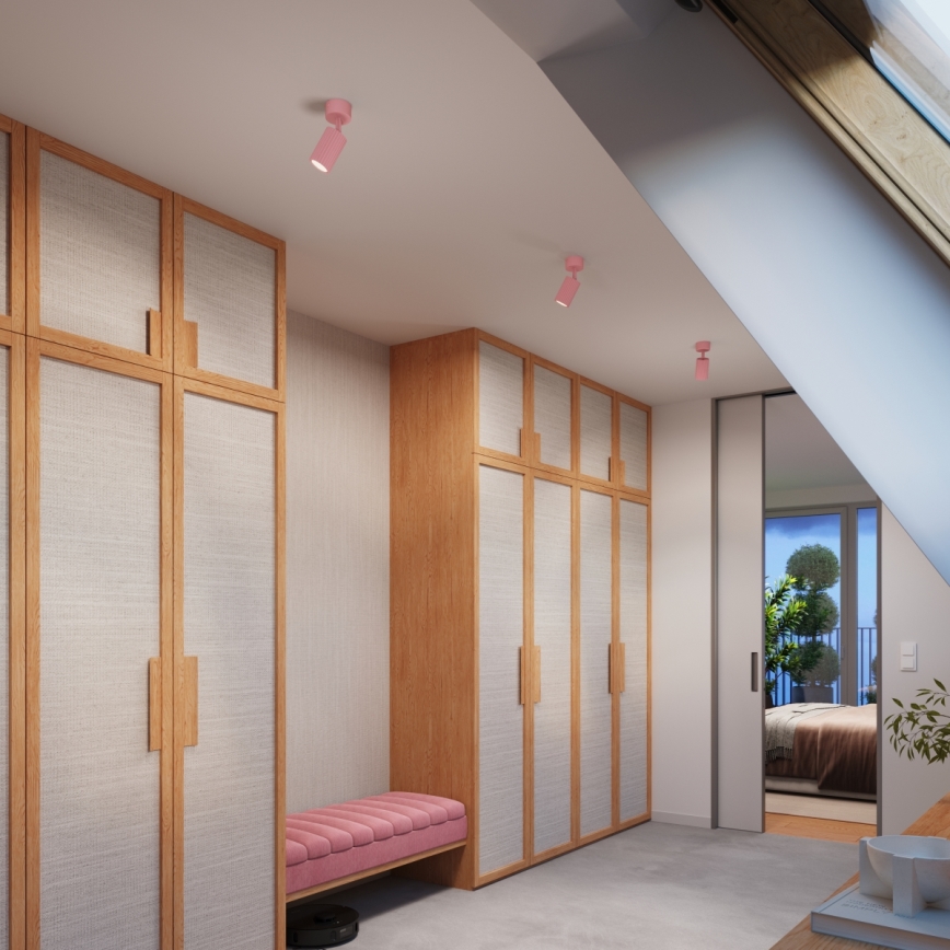 Brilagi - punktvalgusti CRESTO 1xGU10/10W/230V roosa