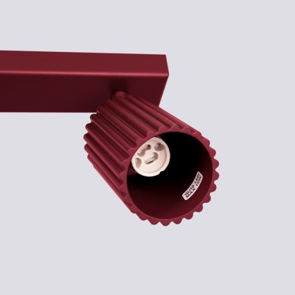 Brilagi - punktvalgusti CRESTO 2xGU10/10W/230V bordoopunane