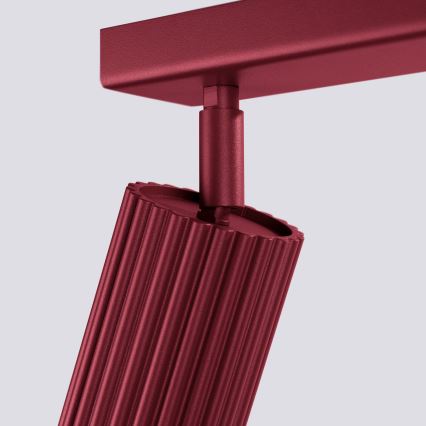 Brilagi - punktvalgusti CRESTO 2xGU10/10W/230V bordoopunane