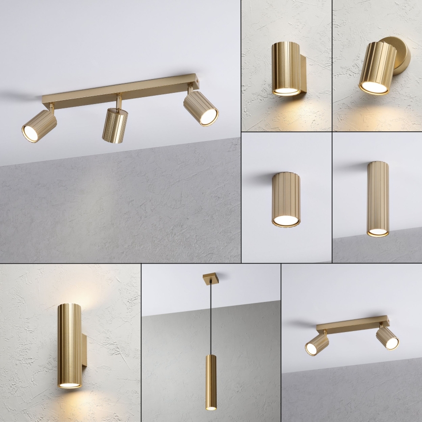 Brilagi - punktvalgusti CRISPINA 3xGU10/10W/230V, kuldne