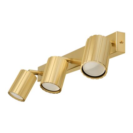 Brilagi - punktvalgusti CRISPINA 3xGU10/10W/230V, kuldne