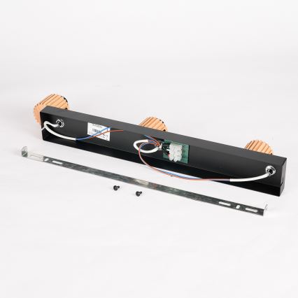 Brilagi - Punktvalgusti HYGGE 3xE14/15W/230V must/suitsune