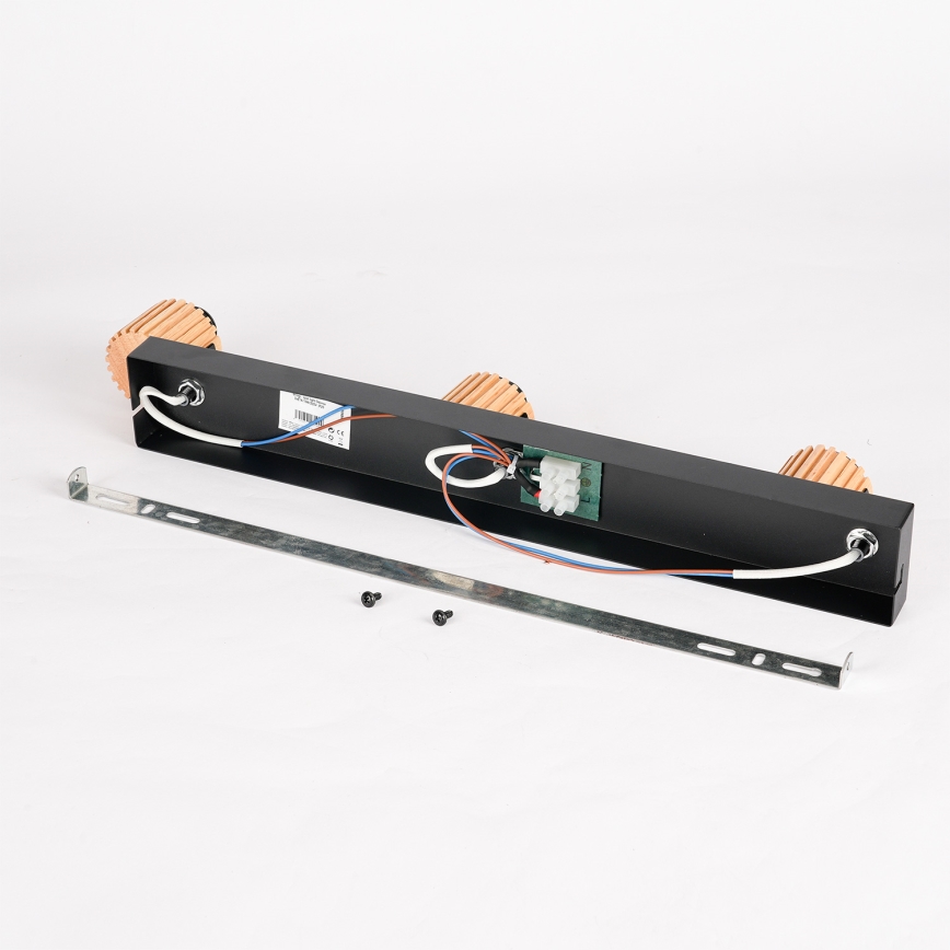 Brilagi - Punktvalgusti HYGGE 3xE14/15W/230V must/suitsune