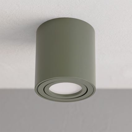BRILAGI - Punktvalgusti MIA 1xGU10/30W/230V 84x80 mm tume roheline