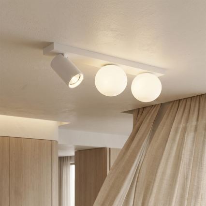 Brilagi - punktvalgusti SELE BALL 1xGU10/30W/230V + 2xG9/10W valge
