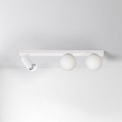 Brilagi - punktvalgusti SELE BALL 1xGU10/30W/230V + 2xG9/10W valge