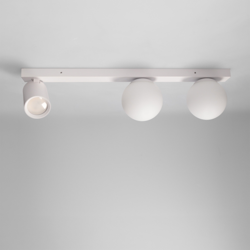 Brilagi - punktvalgusti SELE BALL 1xGU10/30W/230V + 2xG9/10W valge