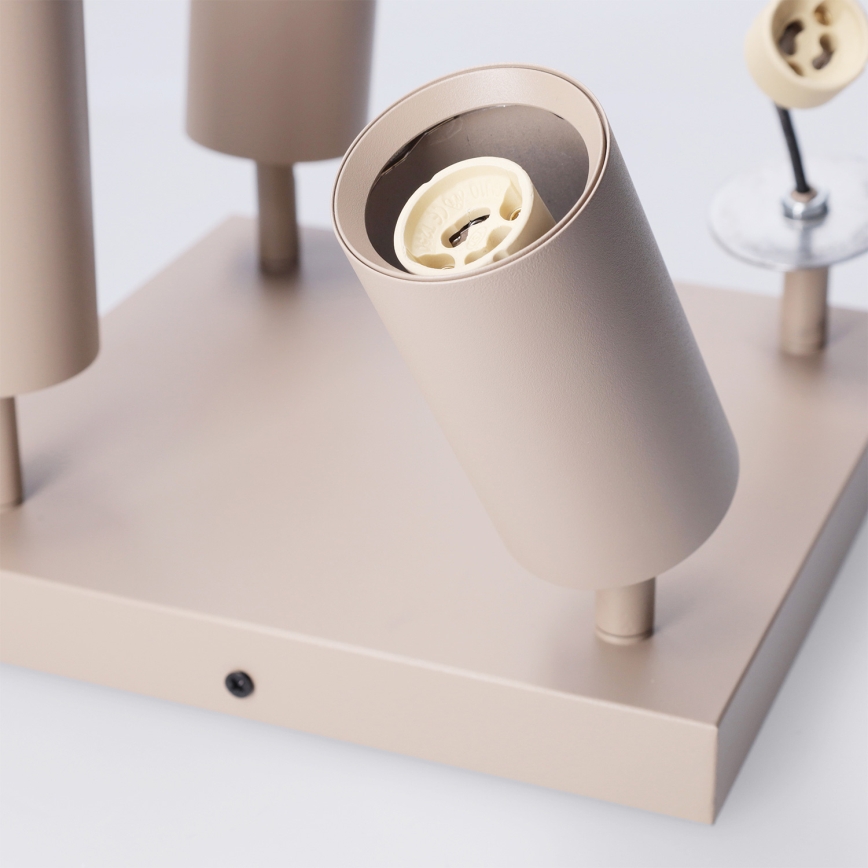 Brilagi - Punktvalgusti SELE SQUARE 4xGU10/30W/230V beež