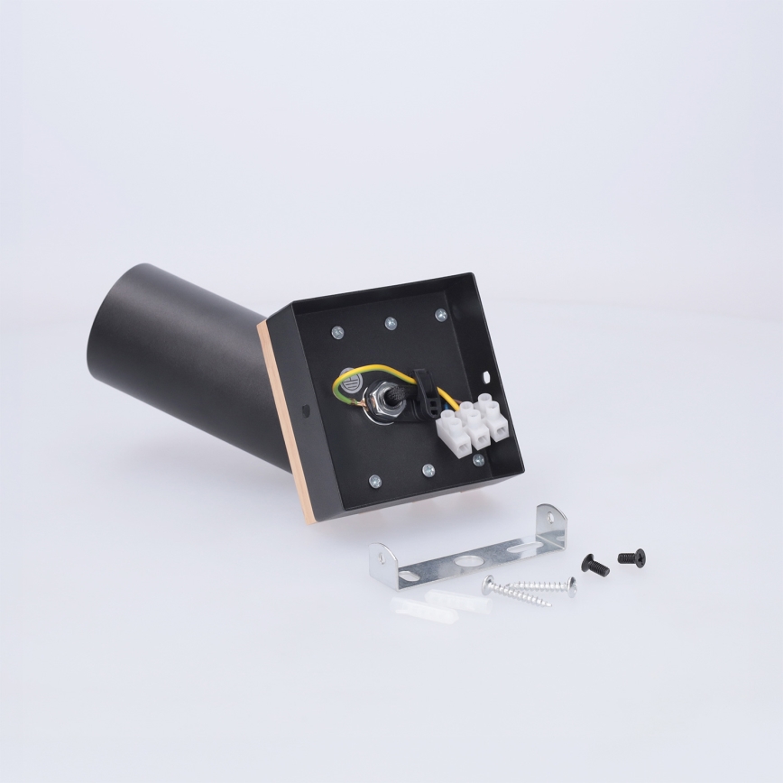 Brilagi - punktvalgusti SELE WOOD ACOUSTIC 1xGU10/30W/230V must/puit