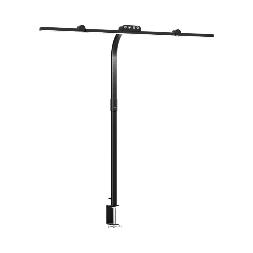 Brilagi - LED-hämardatav puutetundlik laualamp klambriga VARIO LED/24W/230V 3000-6500K CRI 92 must