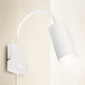 Brilagi - Reguleeritav seinavalgusti lülitiga SELE 1xGU10/30W/230V valge