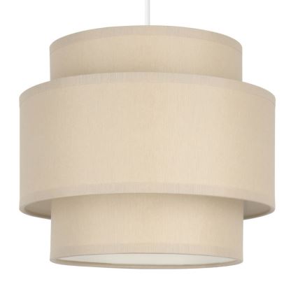 Brilagi - RESNA ripplamp kaablil 3xE27/60W/230V, Ø 45 cm, beež