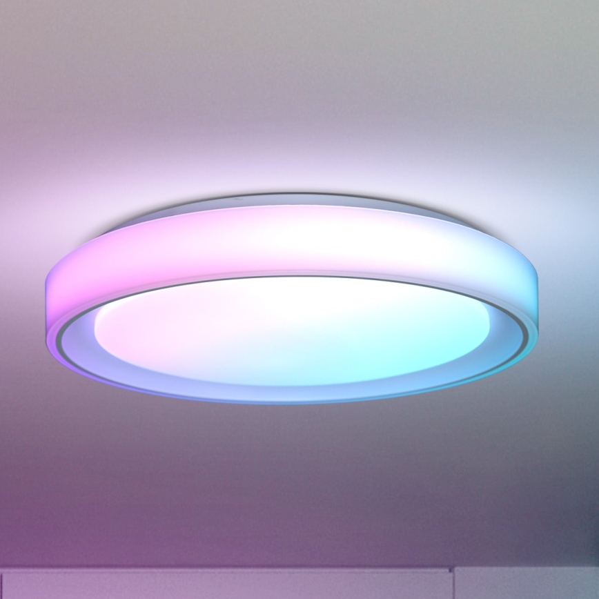 Brilagi - RGB LED Hämardatav laevalgusti FLOCO LED/30W/230V 3000-6500K Wi-Fi Tuya + LED/6W + kaugjuhtimispult