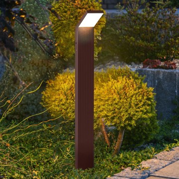 Brilagi - RIANO LED välisvalgusti, 8 W, 230 V, pruun, IP65, 80 cm