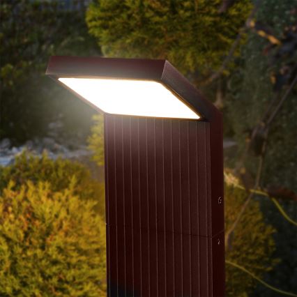 BRILAGI - RIANO LED välisvalgusti, 8 W, 230 V, pruun, IP65, 80 cm