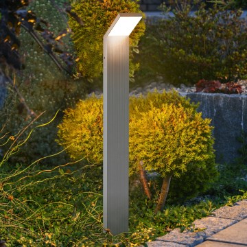 Brilagi - RIANO LED välisvalgusti LED/8W/230V, hõbedane, IP65