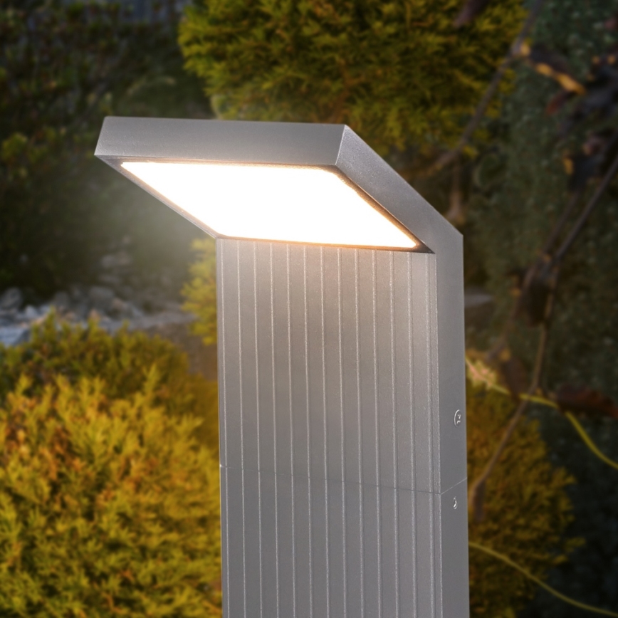 Brilagi - RIANO LED välisvalgusti LED/8W/230V, hõbedane, IP65