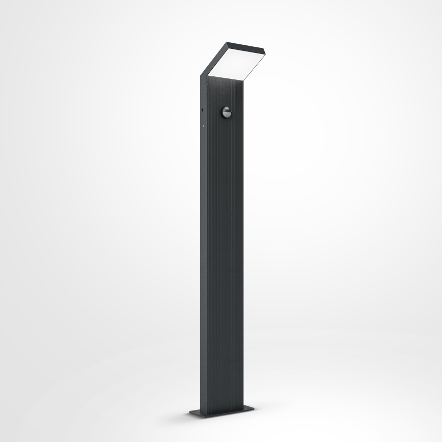Brilagi - LED välisvalgusti liikumisanduriga RIANO LED/8W/230V antratsiit IP65