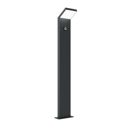 Brilagi - LED välisvalgusti liikumisanduriga RIANO LED/8W/230V antratsiit IP65