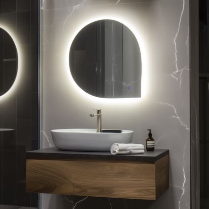 Brilagi - LED-vannitoa peegel RICADI LED/19W/230V 60x60 cm IP44 CRI 90 hämardatav + CCT