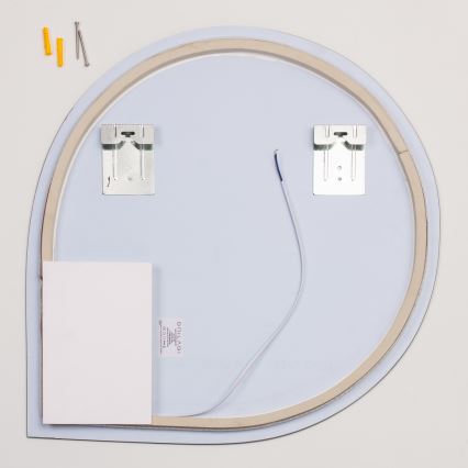 Brilagi - LED-vannitoa peegel RICADI LED/19W/230V 60x60 cm IP44 CRI 90 hämardatav + CCT