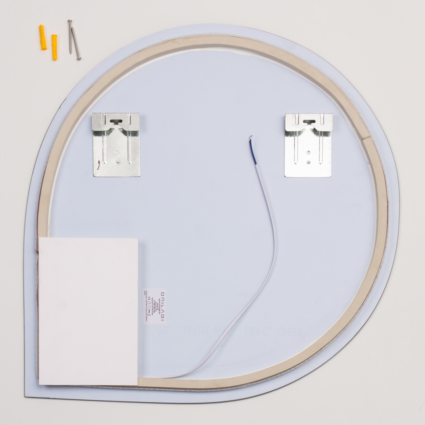 Brilagi - LED-vannitoa peegel RICADI LED/19W/230V 60x60 cm IP44 CRI 90 hämardatav + CCT