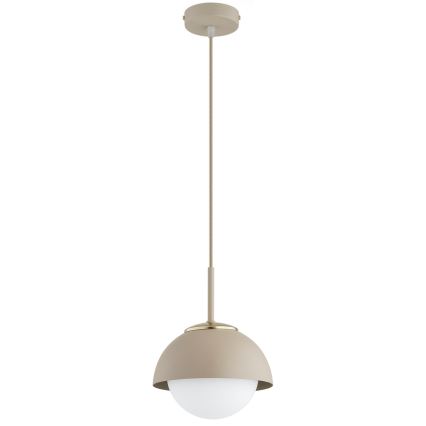 Brilagi - ripatslamp kaabliga COSMO 1xE27/60W/230V, läbimõõt 18 cm, beež/kuldne