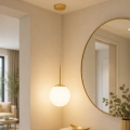 Brilagi - Ripatslamp kaabliga MILO 1xE27/60W/230V kuldne