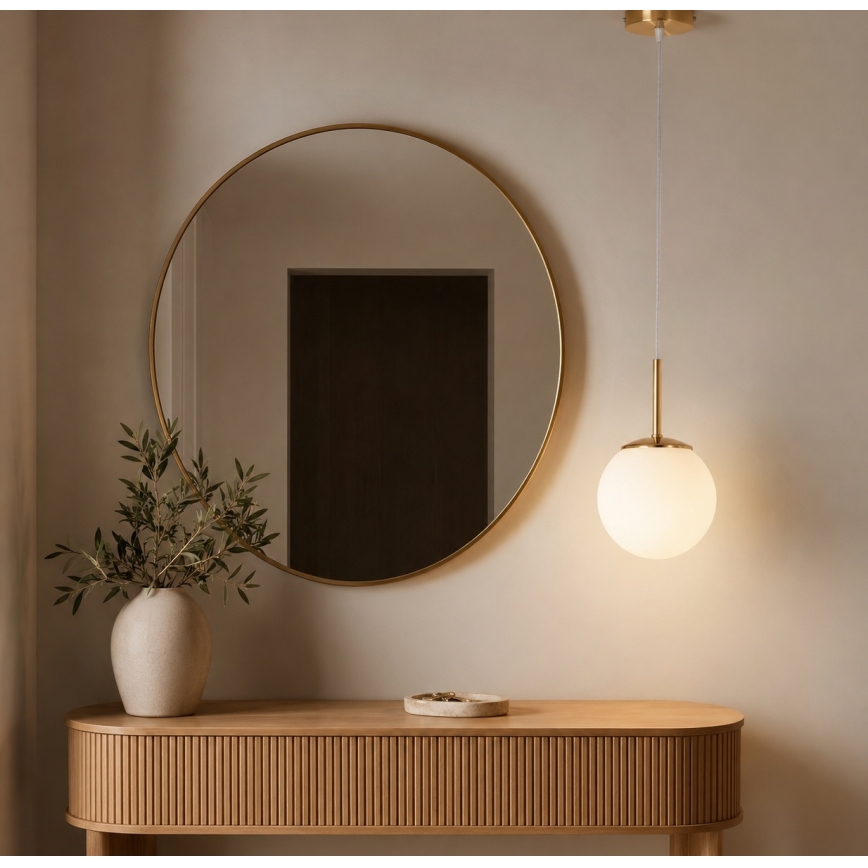BRILAGI - Ripatslamp kaabliga MILO 1xE27/60W/230V kuldne