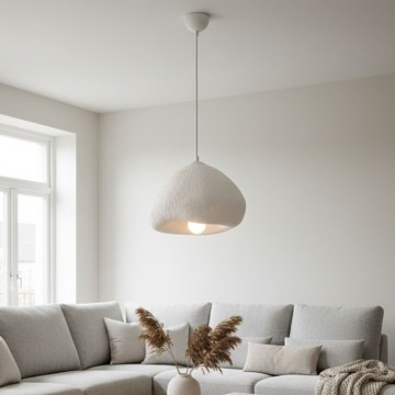 Brilagi - Ripatslamp kaabliga WABI SABI 1xE27/40W/230V läbimõõt 32 cm valge