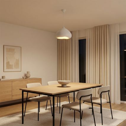 Brilagi - Ripatslamp kaabliga WABI SABI 1xE27/40W/230V läbimõõt 32 cm valge