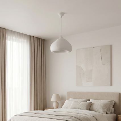 Brilagi - Ripatslamp kaabliga WABI SABI 1xE27/40W/230V läbimõõt 32 cm valge