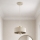 Brilagi - Ripatslamp traadiga SPRING 1xE27/60W/230V läbimõõt 20 cm beež/kuldne