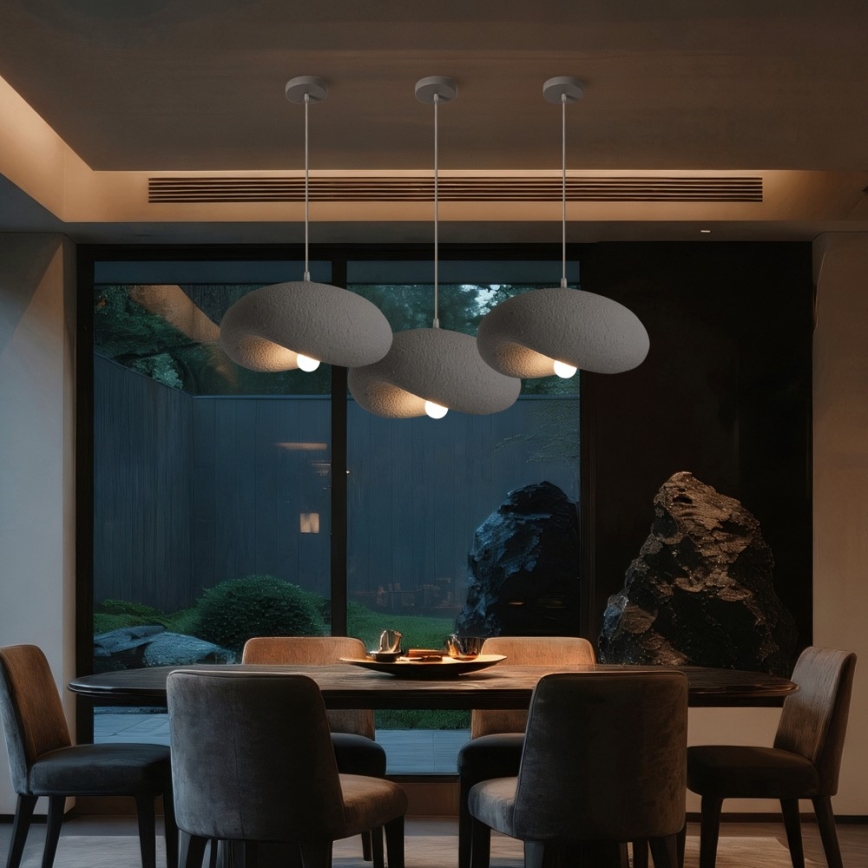 BRILAGI - Ripatslühter kaabliga WABI SABI 1xE27/60W/230V Ø 40 cm hall