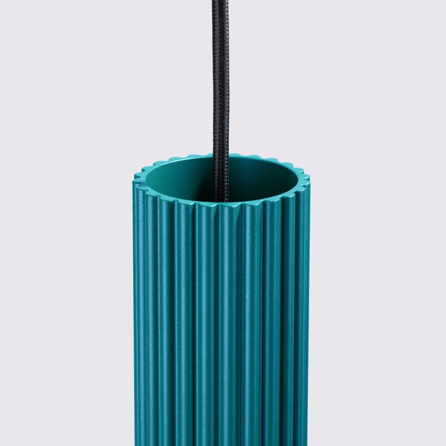 Brilagi - ripatsvalgusti kaabliga CRESTO 1xGU10/10W/230V türkiissinine