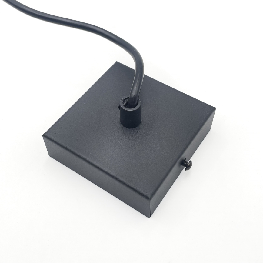 Brilagi - Ripatsvalgusti kaabliga CRISPINA 1xGU10/10W/230V must