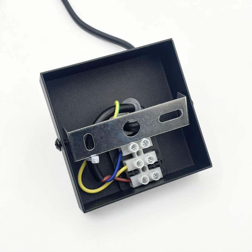 Brilagi - Ripatsvalgusti kaabliga CRISPINA 1xGU10/10W/230V must