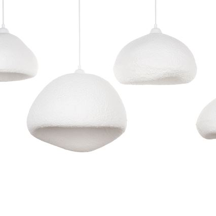 Brilagi - Ripplamp juhtmega WABI SABI 4xE27/40W/230V valge