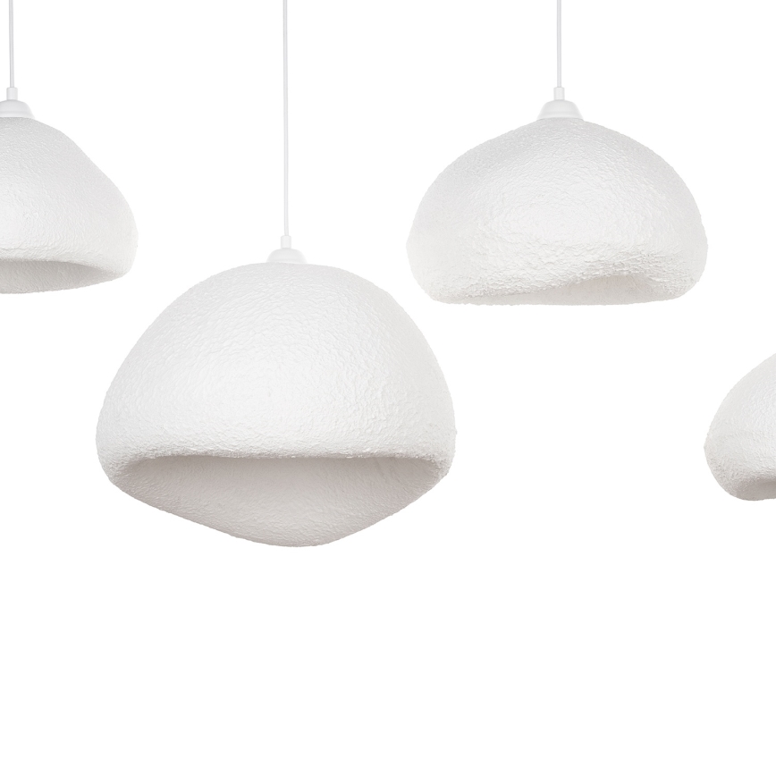 Brilagi - Ripplamp juhtmega WABI SABI 4xE27/40W/230V valge