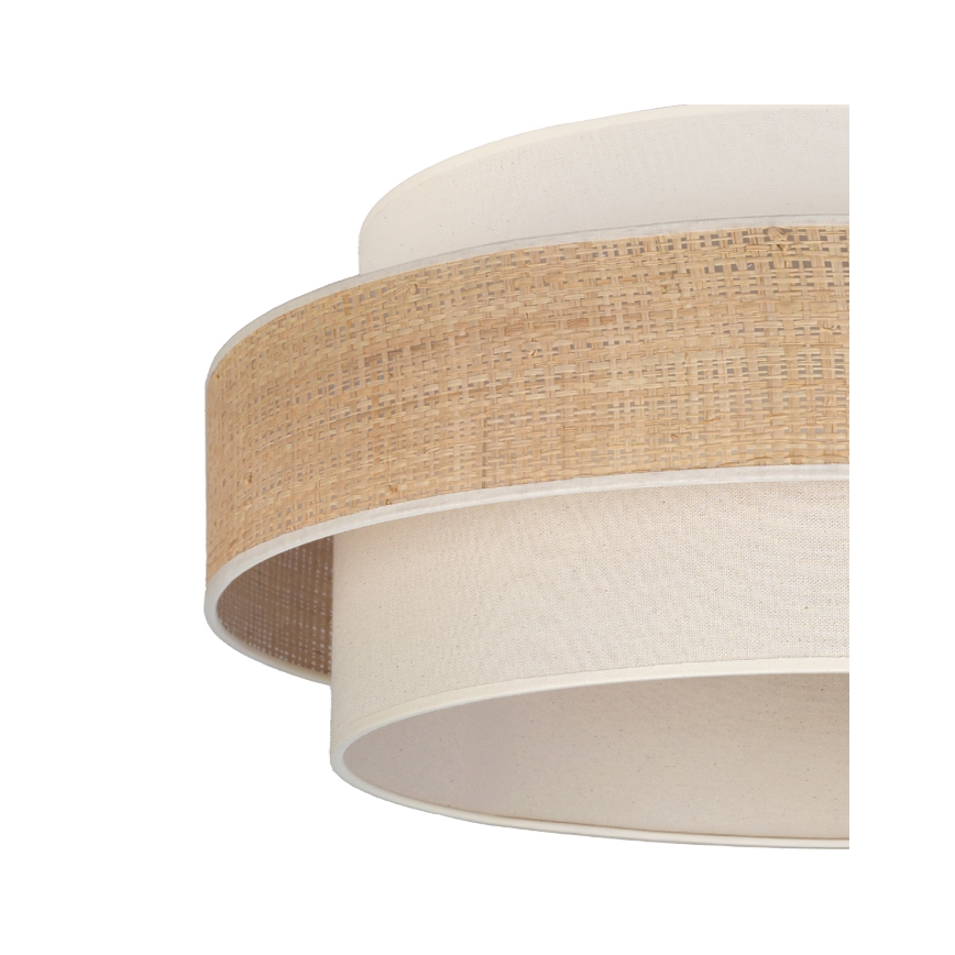 Brilagi - Ripplamp kaabliga SPACE 1xE27/60W/230V, läbimõõt 40 cm, beež/kreem
