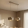 Brilagi - Ripplamp kaabliga SPRING 2xE27/60W/230V beež/kuldne