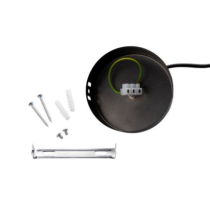 Brilagi - Ripplamp kaabliga WABI SABI 1xE27/40W/230V Ø 35 cm must