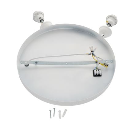 Brilagi - Ripplamp kaabliga WABI SABI 2xE27/40W/230V, läbimõõt 45 cm, valge