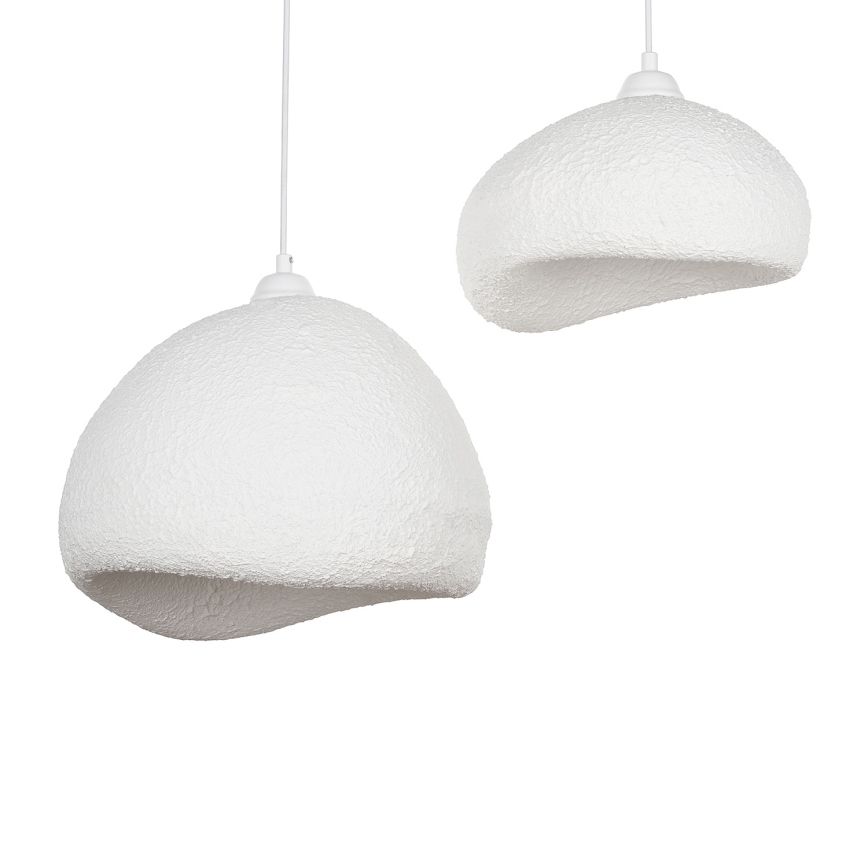 BRILAGI - Ripplamp kaabliga WABI SABI 2xE27/40W/230V läbimõõt 70 cm valge