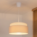 Brilagi - Ripplamp kaablil PADOVA 1xE27/60W/230V, Ø 40 cm, kreemjas